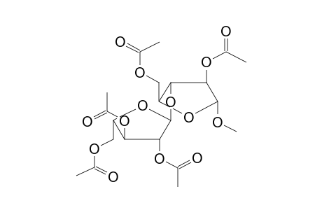 METHYL 2,5-DI-O-ACETYL-3-O-(2,3,5-TRI-O-ACETYL-ALPHA-L-ARABINOFURANOSYL)-ALPHA-L-ARABINOFURANOSIDE