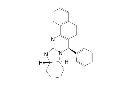 7-ALPHA-PHENYL-TRANS-8A-BETA-5,6,7,8A,9,10,11,12,12A,13-DECAHYDROBENZIMIDAZO-[2,1-B]-BENZO-[H]-QUINAZOLINE