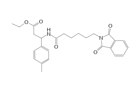 benzenepropanoic acid, beta-[[6-(1,3-dihydro-1,3-dioxo-2H-isoindol-2-yl)-1-oxohexyl]amino]-4-methyl-, ethyl ester