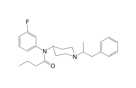 N-3-Fluorophenyl-N-[1-(1-phenylpropan-2-yl)piperidin-4-yl]butanamide