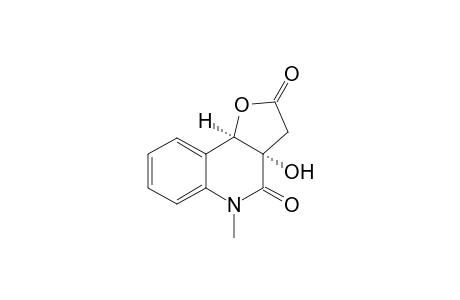 (3aS,9bR)-3a-Hydroxy-5-methyl-3,3a,5,9b-tetrahydrofuro[3,2-c]quinoline-2,4-dione