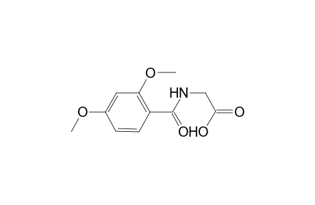 [(2,4-Dimethoxybenzoyl)amino]acetic acid