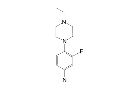 4-(4-Ethyl-1-piperazinyl)-3-fluoroaniline