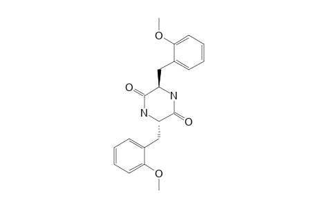 BIS-(2-METHOXY-BENZYL)-PIPERAZINE-2,5-DIONE