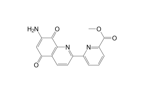 6-(7-amino-5,8-diketo-2-quinolyl)picolinic acid methyl ester