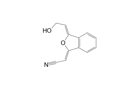 (Z)-2-[{Z)-3-{2-Hydroxyethylidene)isobenzofuran-1(3H)-ylidene]acetonitrile