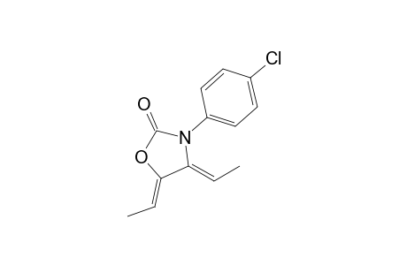 4,5-Diethylidene-3-(4'-chlorophenyl)-1,3-oxazolidin-2-one