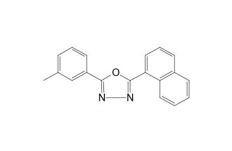 2-(1-NAPHTHYL)-5-m-TOLYL-1,3,4-OXADIAZOLE