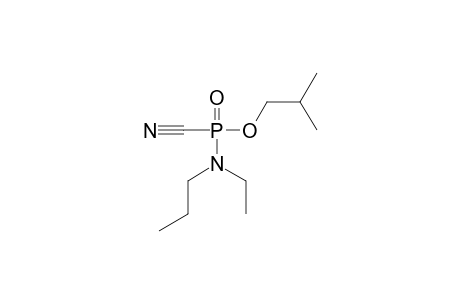 O-isobutyl N-ethyl N-propyl phosphoramidocyanidate