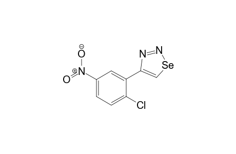 4-(2-Chloro-5-nitrophenyl)-1,2,3-selenadiazole