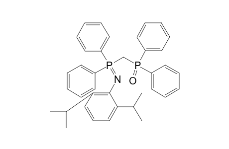 N-(2,6-Di-isopropylphenyl)-P,P-diphenyl-p-(diphenylphosphinoyl)methyl-.eta.-5-phosphazene