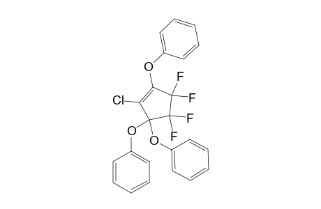 1-CHLORO-3,3,4,4-TETRAFLUORO-2,5,5-TRIPHENOXY-1-CYCLOPENTENE