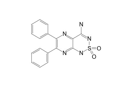 4-AMINO-6,7-DIPHENYL-8H-PYRAZINO-[2,3-C]-1,2,6-THIADIAZINE-2,2-DIOXIDE