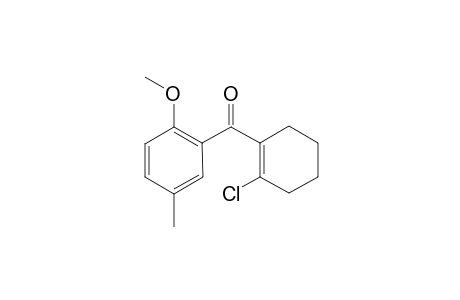 (2-chlorocyclohex-1-en-1-yl)(2-methoxy-5-methylphenyl)methanone
