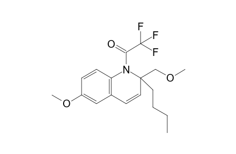 2-Butyl-2-methoxymethyl-6-methoxy-1-trifluoroacetyl-1,2-dihydroquinoline