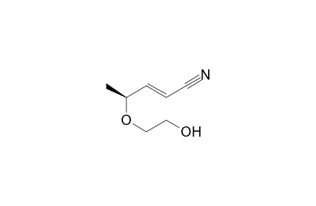 (E,4S)-4-(2-hydroxyethoxy)-2-pentenenitrile