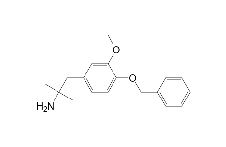 Benzeneethanamine, 3-methoxy-.alpha.,.alpha.-dimethyl-4-(phenylmethoxy)-