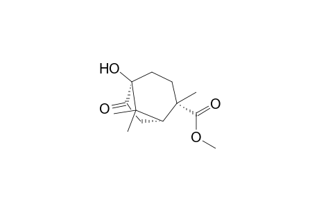 Methyl 1-hydroxy-7-oxo-4,8,8-trimethylbicyclo[3.2.1]octane-3-carboxylate