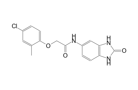 acetamide, 2-(4-chloro-2-methylphenoxy)-N-(2,3-dihydro-2-oxo-1H-benzimidazol-5-yl)-