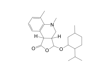3-Menthyloxy-5,6-dimethyl-2(5H)furano[3,4-c]tetrahydroquinlineone