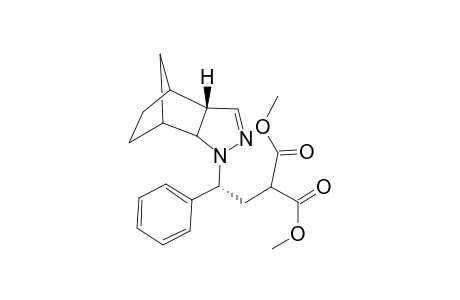 (R*,S*)-Dimethyl 2-[2-(3,4-diazatricyclo[5.2.1.0(2,6)]dec-4-en-3-yl)-2-phenylethyl]malonate