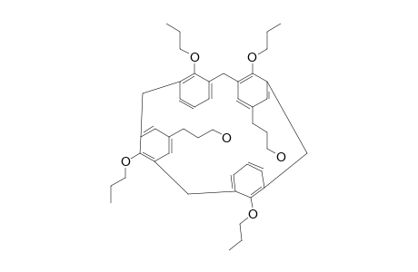 5,17-BIS-(3-HYDROXYPROPYL)-25,26,27,28-TETRAPROPOXY-CALIX-[4]-ARENE