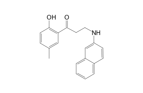 1'-[N-(2''-Naphthyl)aminomethyl]-2-hydroxy-5-methylacetophenone