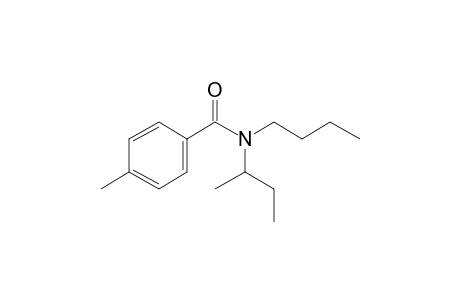 Benzamide, 4-methyl-N-(2-butyl)-N-butyl-