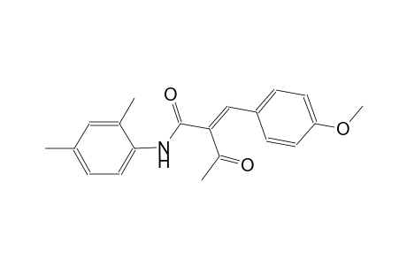 (2E)-2-acetyl-N-(2,4-dimethylphenyl)-3-(4-methoxyphenyl)-2-propenamide