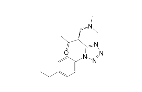 4-(dimethylamino)-3-[1-(p-ethylphenyl)-1H-tetrazol-5-yl]-3-buten-2-one