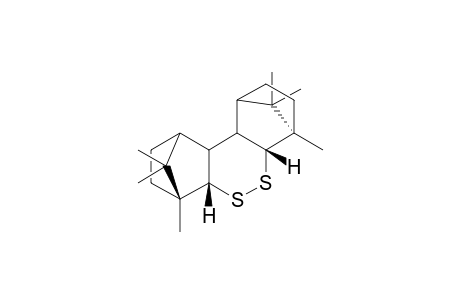 (7R,8S,11R,12R)-7,12,15,15,16,16-Hexamethyl-9,10-dithiapentacyclo[10.2.1.1(4,7).0(2,11).0(3,8)]hexadecane