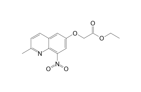 Ethyl (2'-Methyl-8'-nitroquinolin-6'-yloxy)-acetate