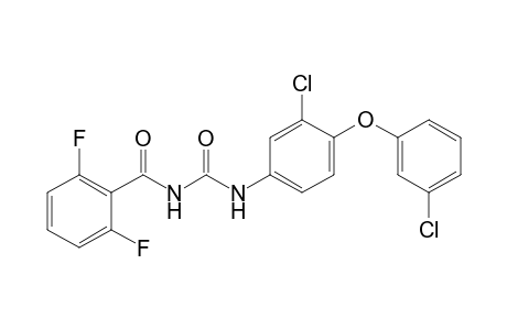Benzamide, N-[[[3-chloro-4-(3-chlorophenoxy)phenyl]amino]carbonyl]-2,6-difluoro-