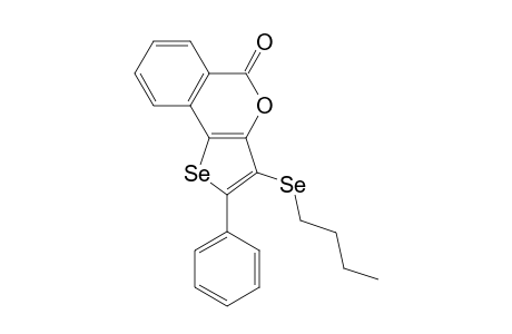 3-(n-Butylselanyl)-2-phenyl-5H-selenopheno[3,2-c]isochromen-5-one