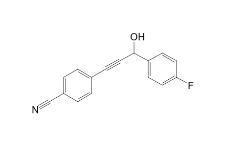 3-(4-Cyanophenyl)-1-(4-fluorophenyl)prop-2-yn-1-ol