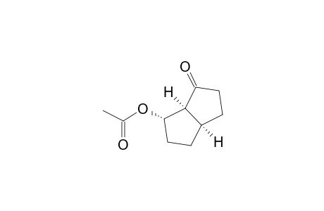1(2H)-Pentalenone, 6-(acetyloxy)hexahydro-, (3a.alpha.,6.alpha.,6a.alpha.)-
