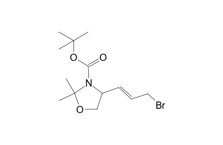 4-[(E)-3-bromoprop-1-enyl]-2,2-dimethyl-oxazolidine-3-carboxylic acid tert-butyl ester