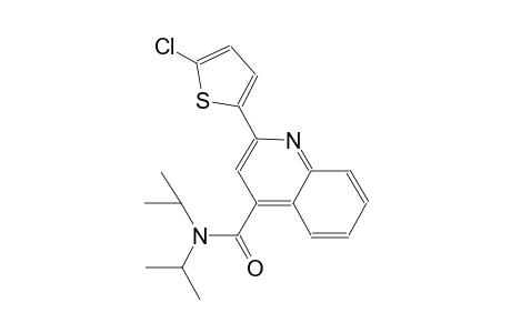 2-(5-chloro-2-thienyl)-N,N-diisopropyl-4-quinolinecarboxamide