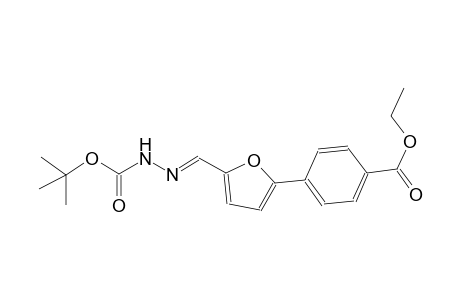 tert-butyl (2E)-2-({5-[4-(ethoxycarbonyl)phenyl]-2-furyl}methylene)hydrazinecarboxylate