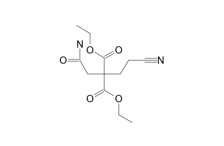 Diethyl .alpha.-acetamido-.alpha.-[2-cyanoethyl]malonate