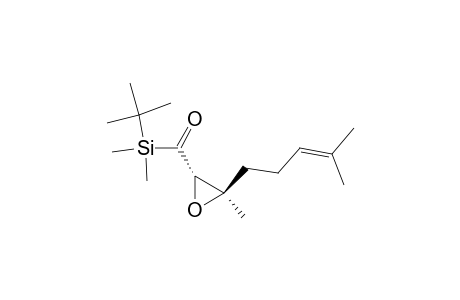 Silane, (1,1-dimethylethyl)dimethyl[[3-methyl-3-(4-methyl-3-pentenyl)oxiranyl]carbonyl]-, trans-