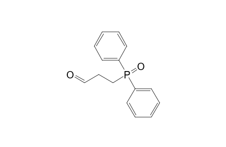 3-(Diphenylphosphinoyl)propanal
