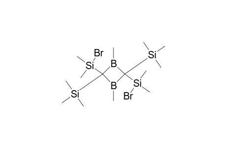 2,4-BIS-(BROMODIMETHYLSILYL)-1,3-DIMETHYL-2,4-(TRIMETHYLSILYL)-1,3-DIBORETANE;ISOMER-#1