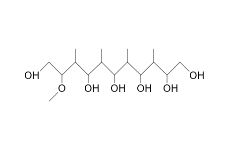 1,4,6,8,10,11-Hexahydroxy-2-methoxy-3,5,7,9-tetramethyl-undecane