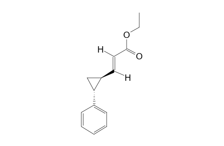 TRANS-2-PHENYL-1-(TRANS-2'-ETHOXYCARBONYLVINYL)-CYCLOPROPANE
