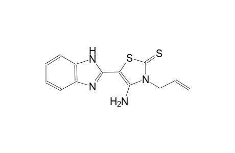 3-allyl-4-amino-5-(1H-benzimidazol-2-yl)-1,3-thiazole-2(3H)-thione