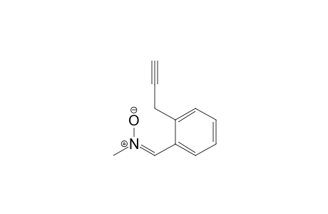 N-methyl-1-(2-prop-2-ynylphenyl)methanimine oxide