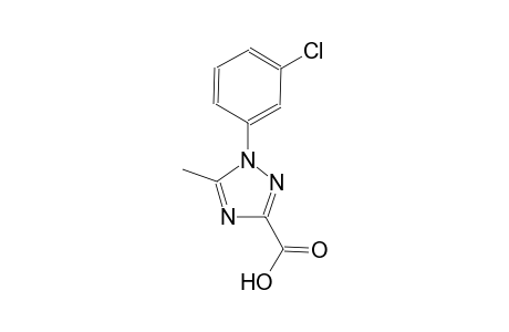 1H-1,2,4-triazole-3-carboxylic acid, 1-(3-chlorophenyl)-5-methyl-