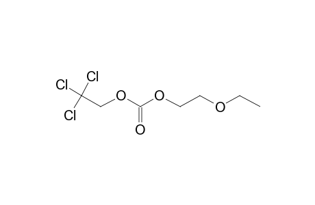 Carbonic acid, 2-ethoxyethyl 2,2,2-trichloroethyl ester