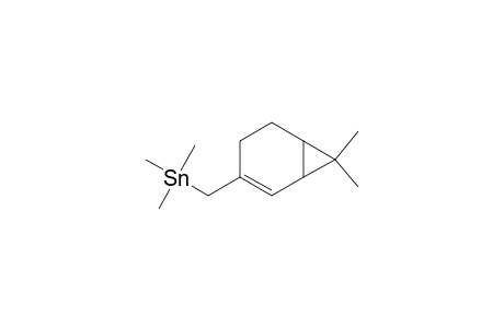 Stannane, [(7,7-dimethylbicyclo[4.1.0]hept-2-en-3-yl)methyl]trimethyl-, (1S)-